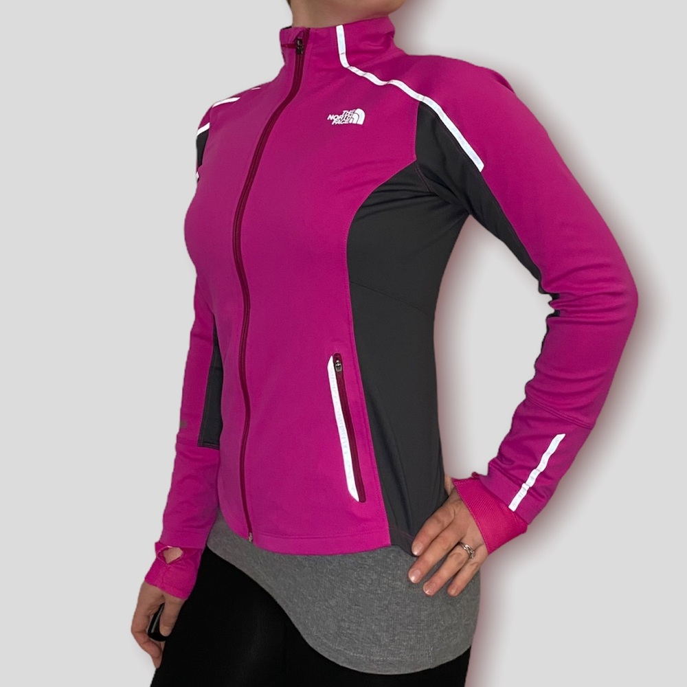 The North Face Isotherm Windstopper Flashdry Running Jacket.